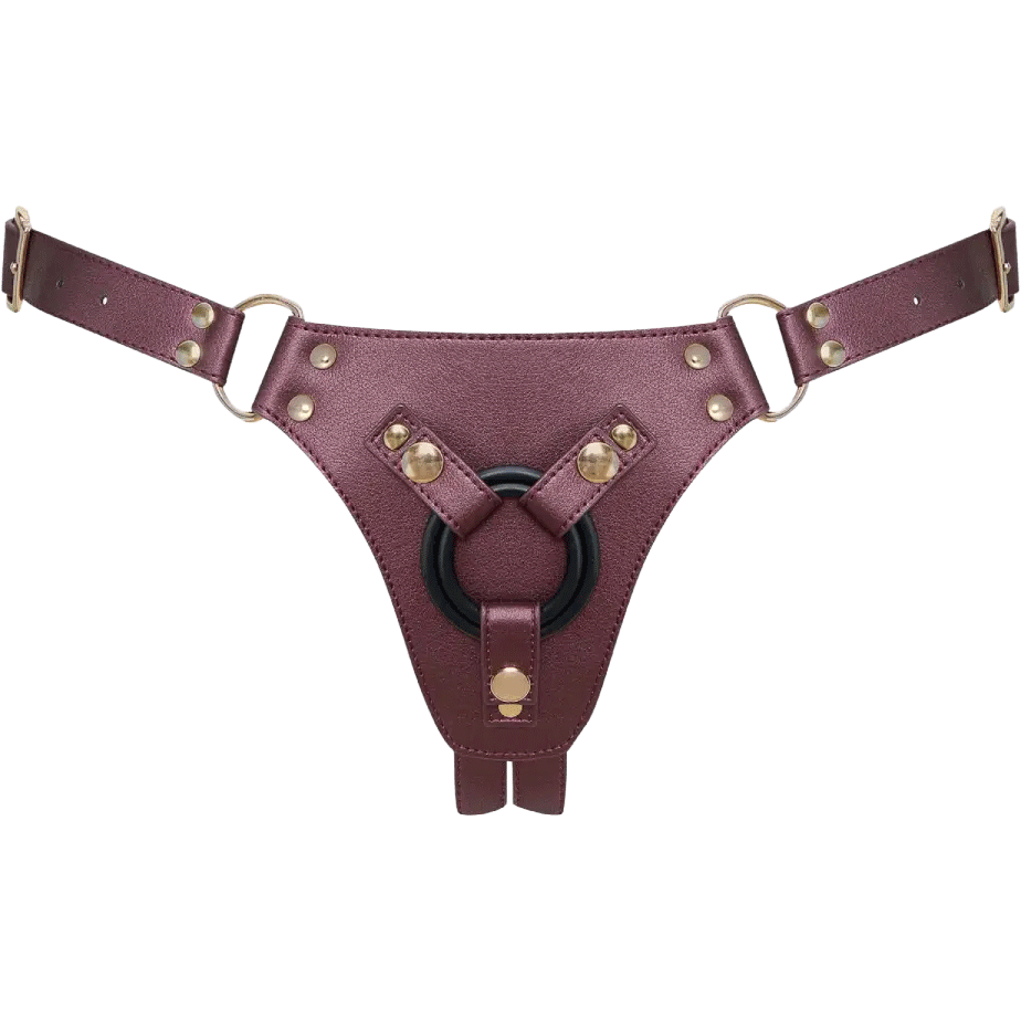 Strap-on-Me Generous Leatherette Harness - One Size
