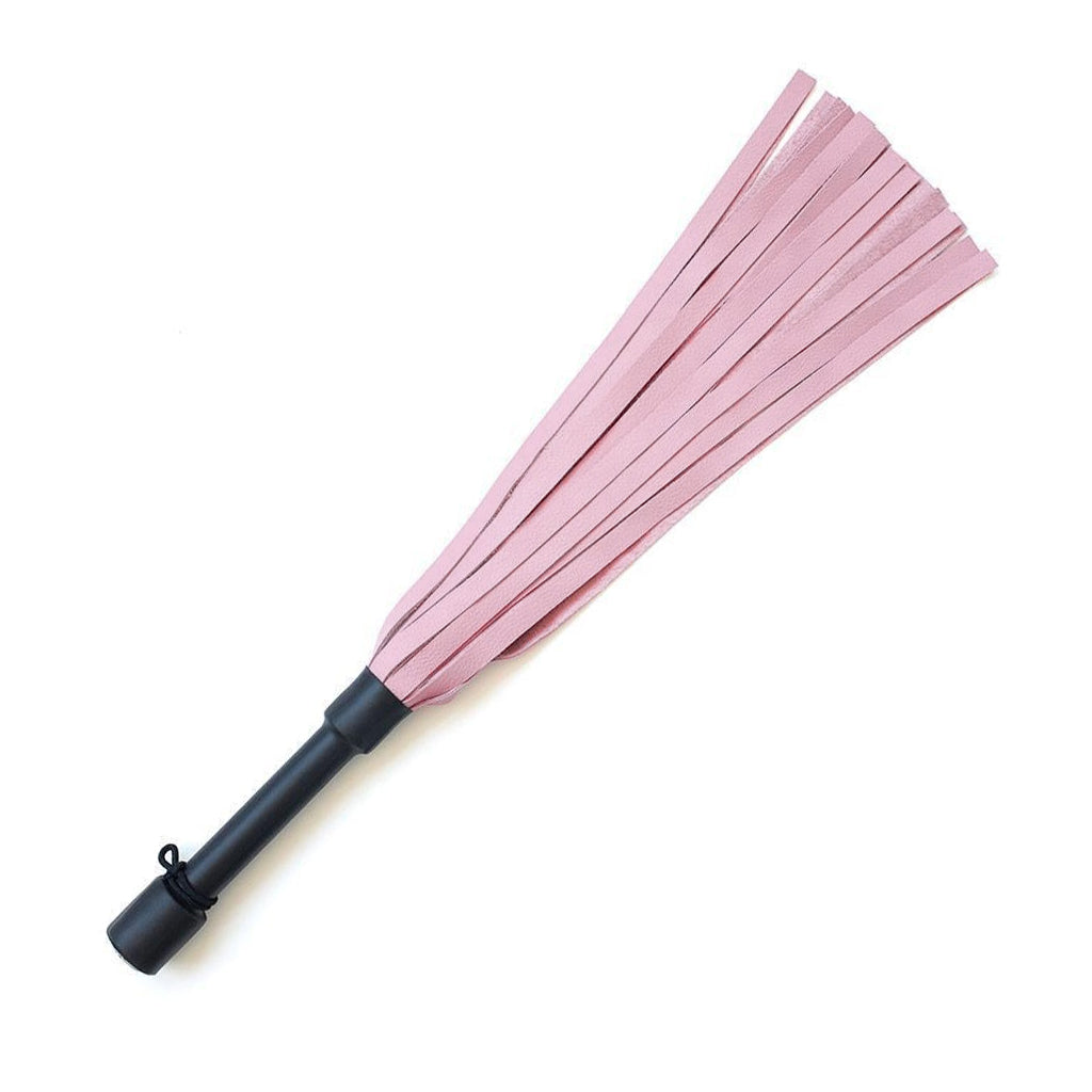 Pink Devil Leather Flogger