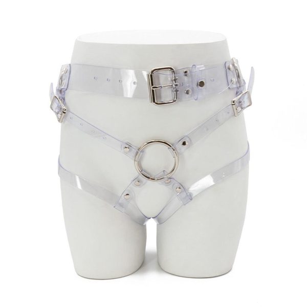 Clear CTRL Strapon Harness