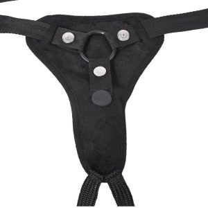 Hidden Pocket Strap On with Panty Vibrator